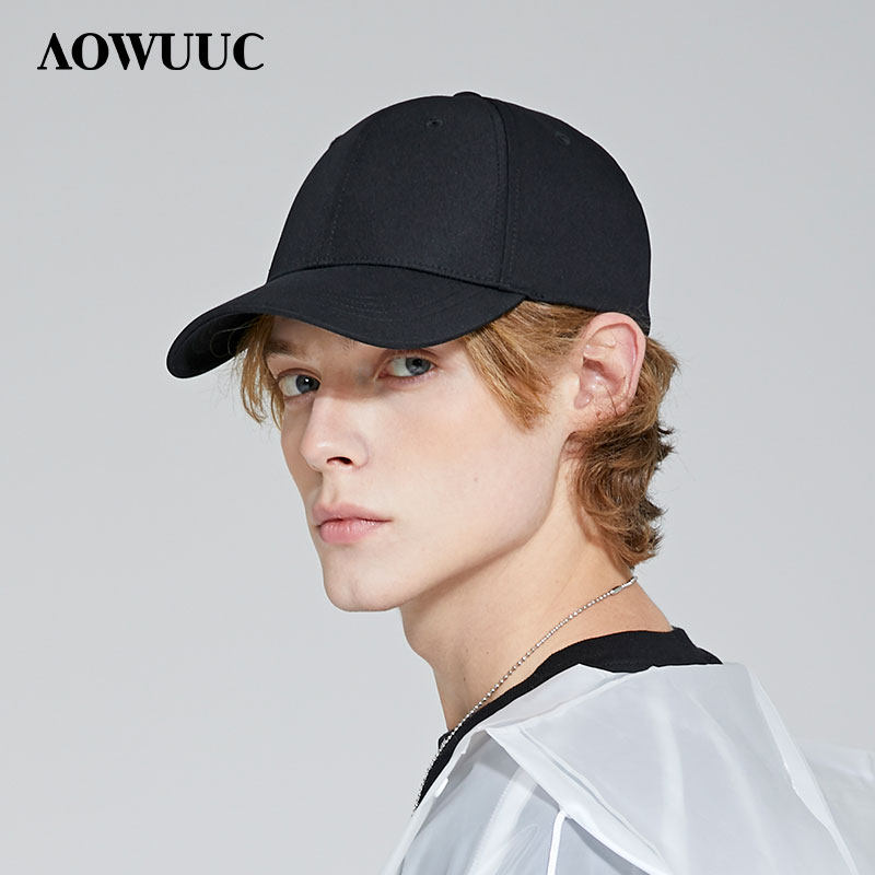 经典款塑料扣帽子男棒球帽ins韩版百搭潮牌夏季遮阳纯色鸭舌帽女