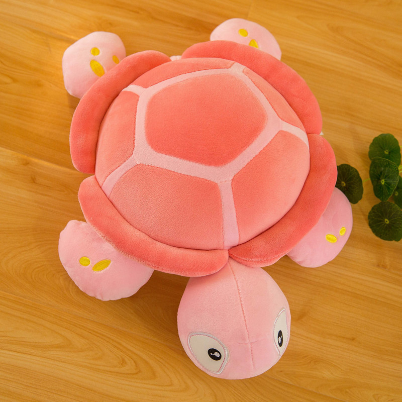 小乌龟公仔沙发车内抱枕海龟抱枕毛绒玩具趴趴龟女孩儿童生日礼物