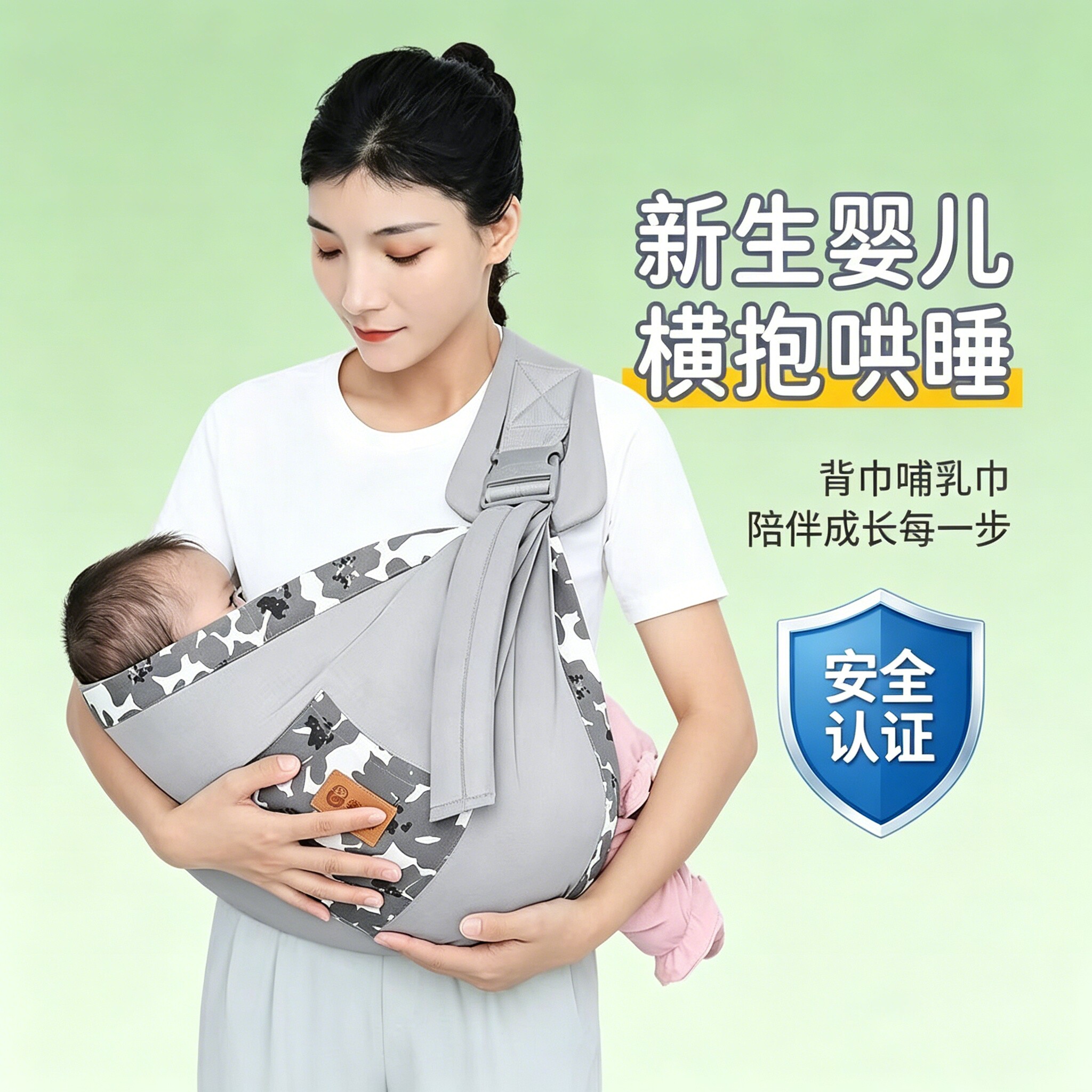 抱带神器新款小孩子轻薄网眼款宝宝背巾抱娃娃两用0-1岁舒适抱巾