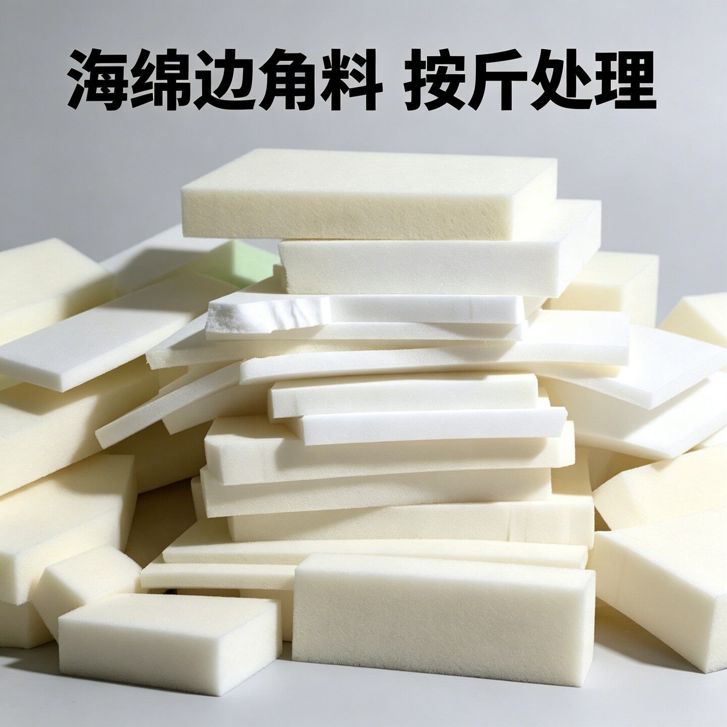 填充物海绵片长条工地泡沫块沙发垫碎海绵清洗超柔软防摔海绵块