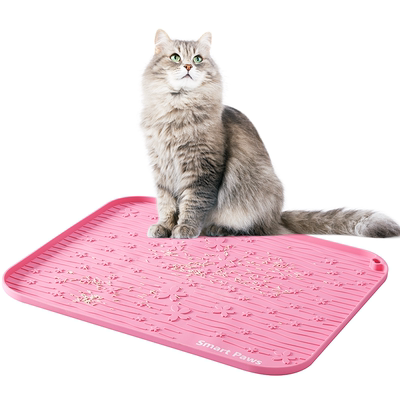 Smart Paws60*50硅胶猫砂垫搭配猫砂盆方便清洗脚感好控砂垫