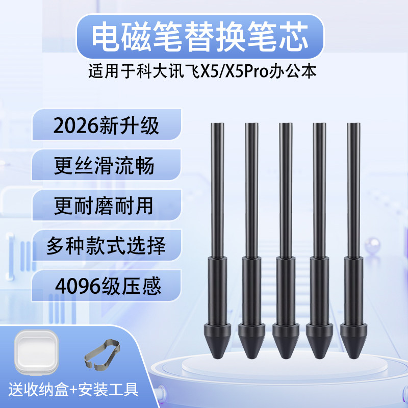 适用科大讯飞智能办公本笔芯X5pro手写X5替换毛毡笔头耐磨笔尖图片