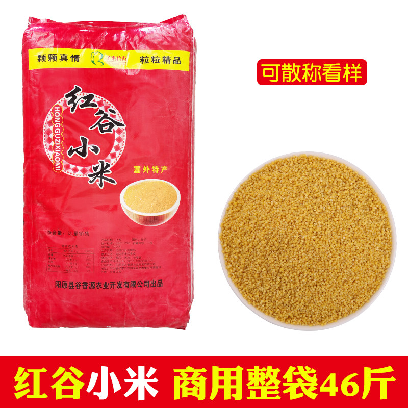 张家口红谷小黄米商用实惠装