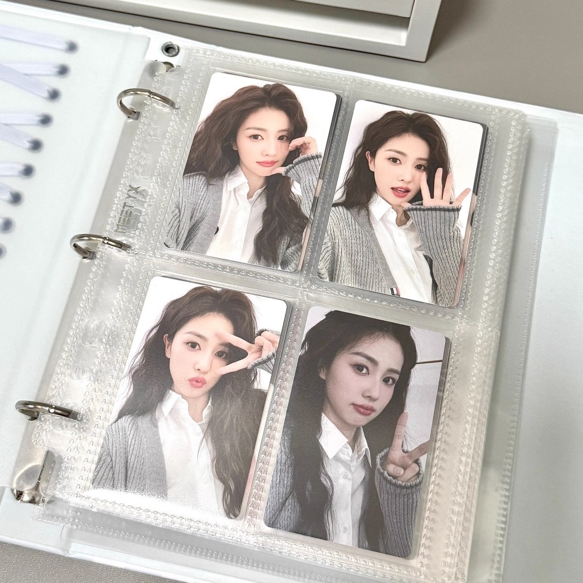 白鹿专辑小卡明星3寸卡片现货