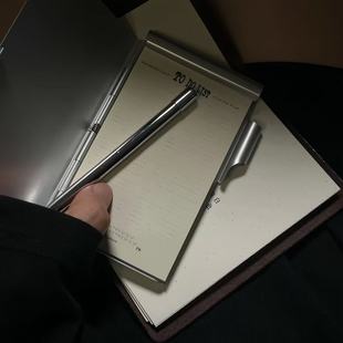 铝铁盒便签本随身速写小本子高颜值口袋迷你记事笔记本无粘口袋本