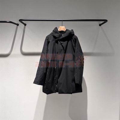 2025冬连帽轻盈保暖白鸭绒羽绒服