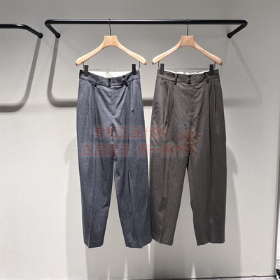 香蕉裤女2P0E16690长裤系带裤