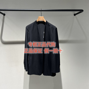 速发LESS女装国内正品代购2026春季 2Q2713420无领羊毛西装外套女