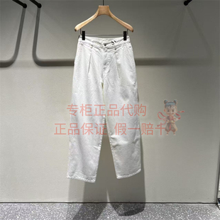 LESS女装国内正品代购 2025冬季 纯棉休闲牛仔长裤2P0E16510-1395