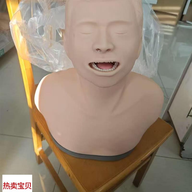 成人气管切开模型r成人气管切开吸痰护理模型