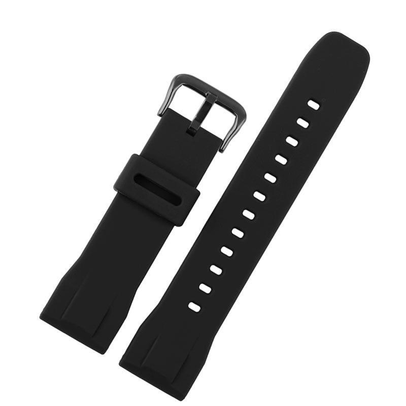 适配卡西欧PRG600YmBprg650PRW6600加长硅胶手表带GA2000尼龙24m