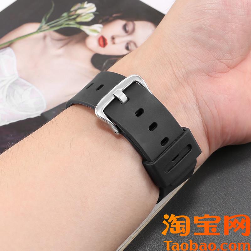 橡胶手表带适用卡西欧Gm-SHOCK系列GM/DW-5600GA2100小方块手表男