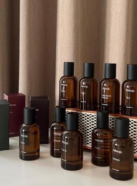 Aesop伊索香水Taci悟澈Hwy炽Ruzu馥50ml镜之密语中性木质香