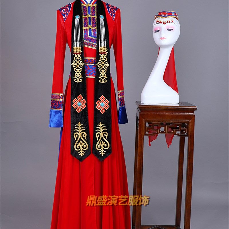 荷花奖系列少数民族风知东归路舞B蹈服装舞台演出艺考考级演出服