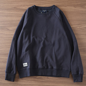 1509美式 上衣男 保暖休闲插肩袖 重磅390G男士 痞帅高级感卫衣秋冬季