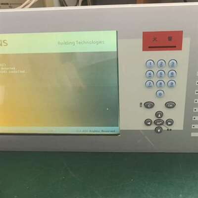 询价购-拆机西门子BT8002火灾报警主机显示主