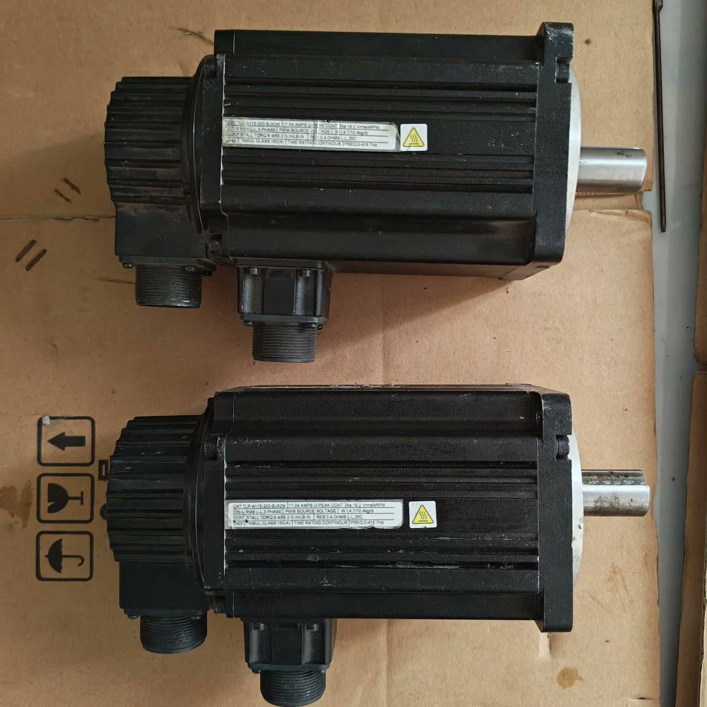 询价购-AB伺服电机，型号A115-200-BJX2M，拆机品