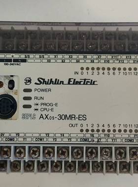 询价购-士林PLC，型号：AXos-30MR-ES/UL，二手拆