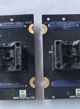 询价购-DediProg岱镨原装烧录座SPI-127-SOP008-