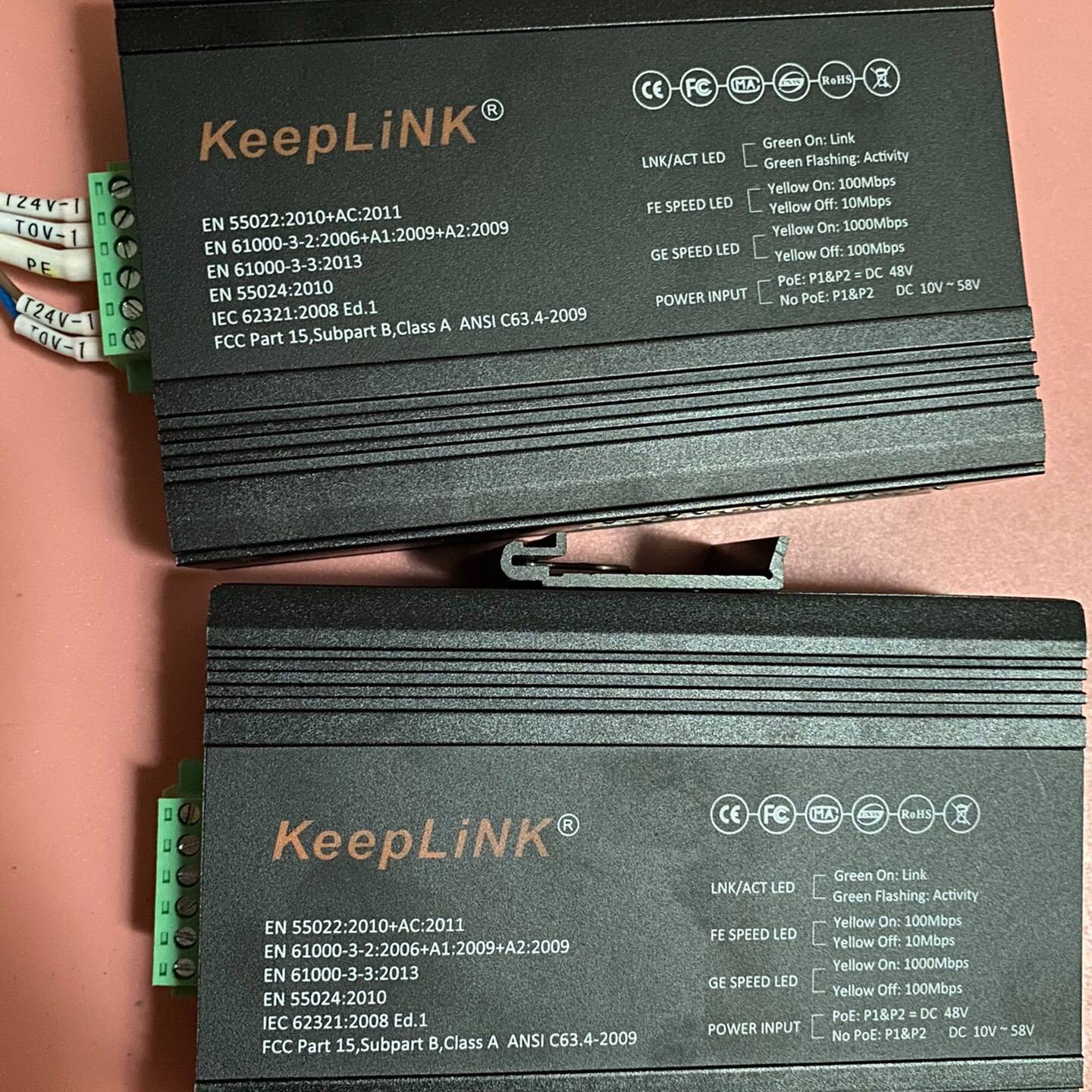 询价购-KeepLink 交换机KP-9000-65-8TX，成色如