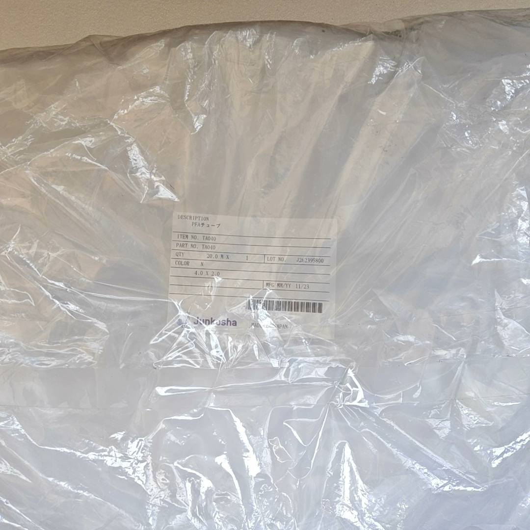 询价购-全新整卷JUNKOSHA牌日本进口PFA软管,公