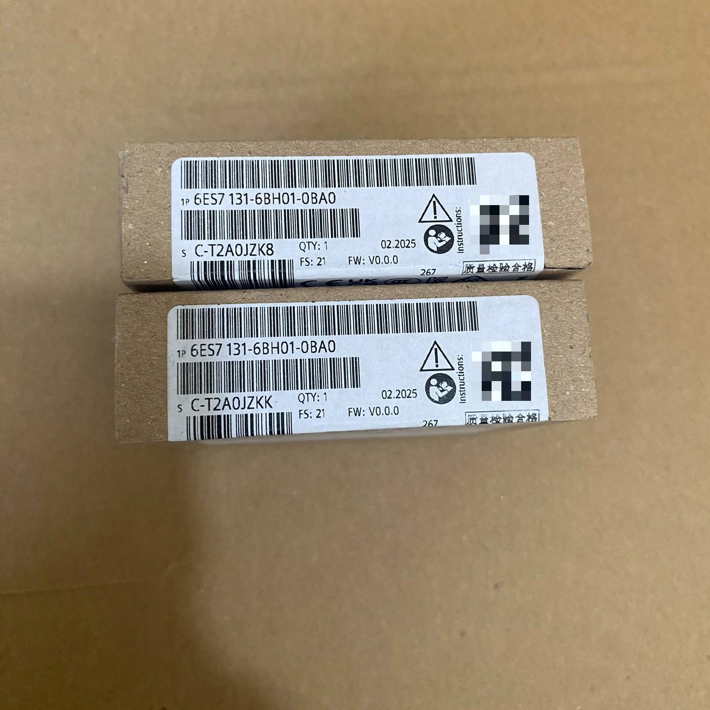 询价购-模块，型号6ES7131-6BH01-0BA0，全新未