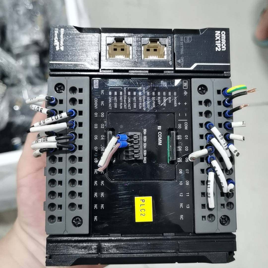 询价购-欧姆龙PLC NX1P2-9024DT，拆机品，成色还