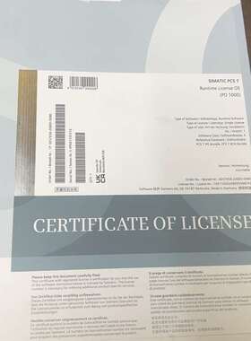 可维修-西门子SIMATIC PCS7 Runtime Licens-议价