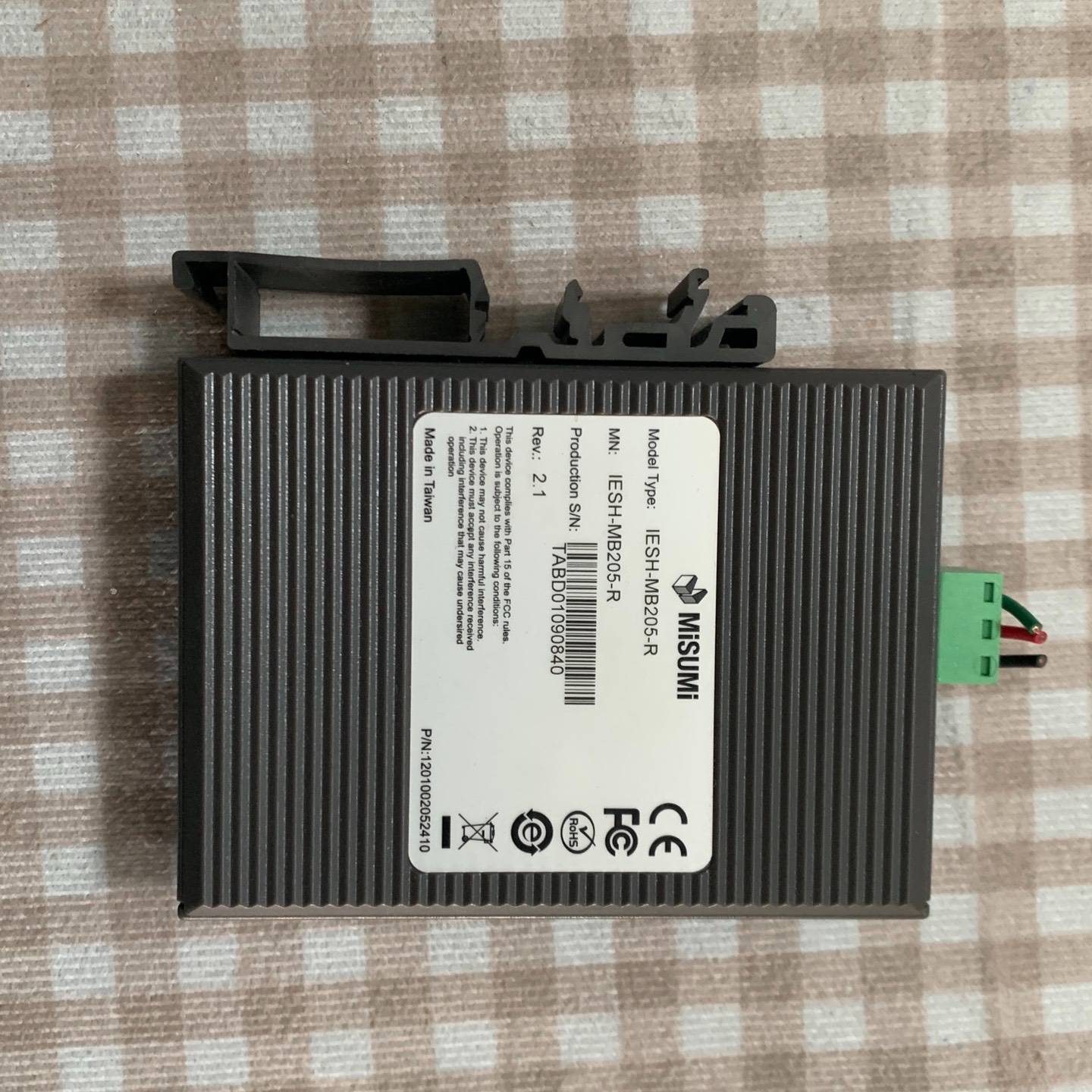 询价购-（MISUMI）米思米工业交换机IESH-MB205-R V