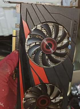 询价购-华硕GTX960 2G显卡，红黑配色，双风扇
