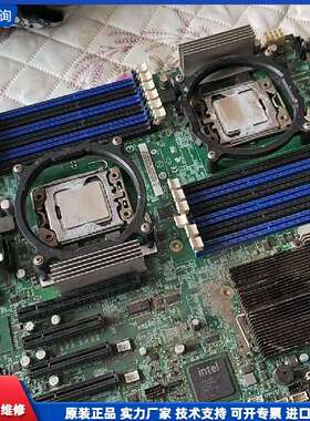 可维修-intel s5520hc x58 双路1366服务器主板-议价