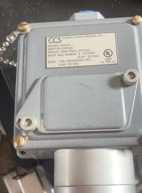 询价购-美国CCS压力开关604G2真空/微动/差压库