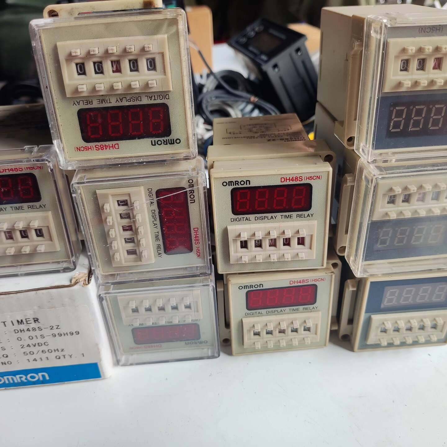 询价购-欧姆龙数显时间继电器DH48S-2Z，DH48S-2ZH