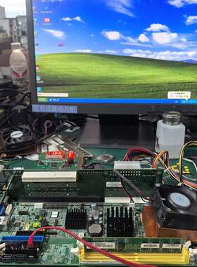 可维修-研华工控主板PC_A-6010VG，带CPU和-议价