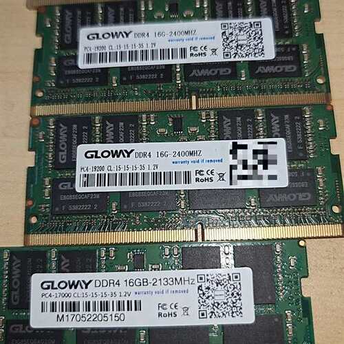 询价购-单条价格出光威GLOWAY DDR4 16G笔记本内