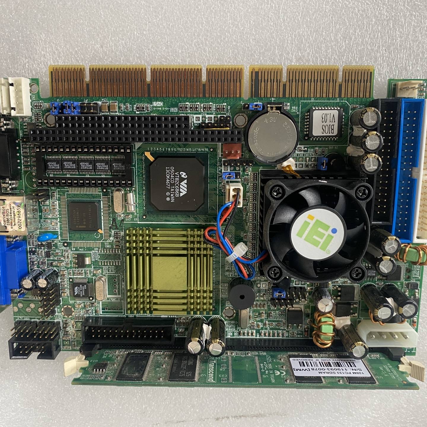 询价购-威达工控机主板PCISA-C800EVN-1G-SAM  V