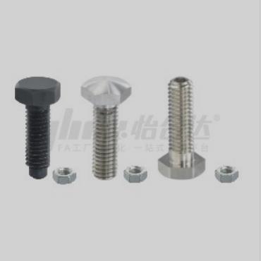 PBE02定位螺栓 外六角头螺纹凸端R角型STBAM4/M5/M6/M8/M10/M12
