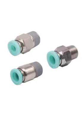 替代不锈钢快速接头J-XXB02-D4 D6 D8 D10 D12 D16-M5 1 2 3 4