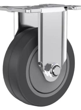 橡胶脚轮C-CJHK CJHJ CJHS CJHN CJHNS75/100/125-R 万向刹车固定