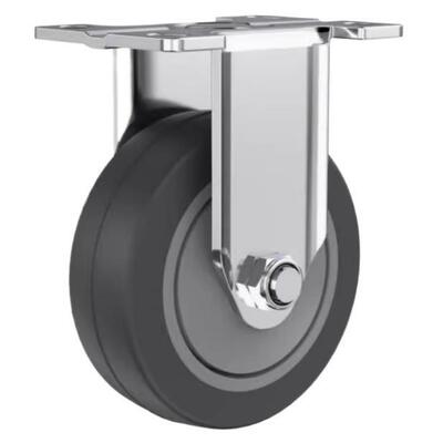 橡胶脚轮C-CJHK CJHJ CJHS CJHN CJHNS75/100/125-R 万向刹车固定