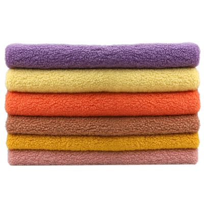 加厚保暖颗粒羊羔毛服装布料