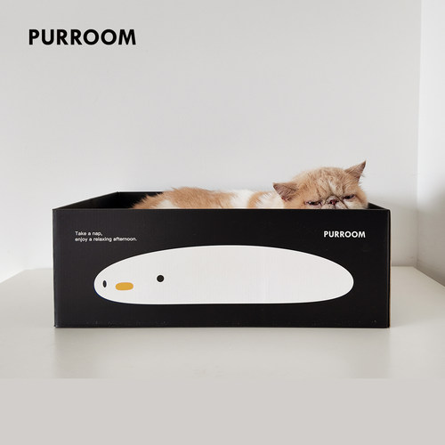 PURROOM躺平猫抓板猫咪玩具