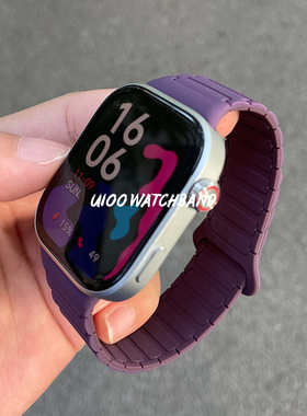 UIOO适用红米watch6/5/4表带三株磁吸运动小米手环9pro/8pro表带