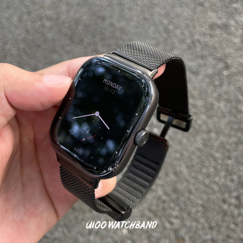 适用红米watch6/5/4表带米兰金属