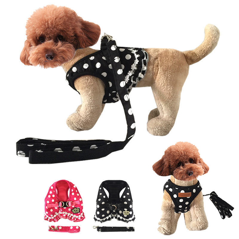 狗狗牵引绳背心式胸背带