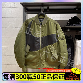 NIKE耐克男士两面穿保暖外套运动休闲立领防风棉服夹克DD6056-326