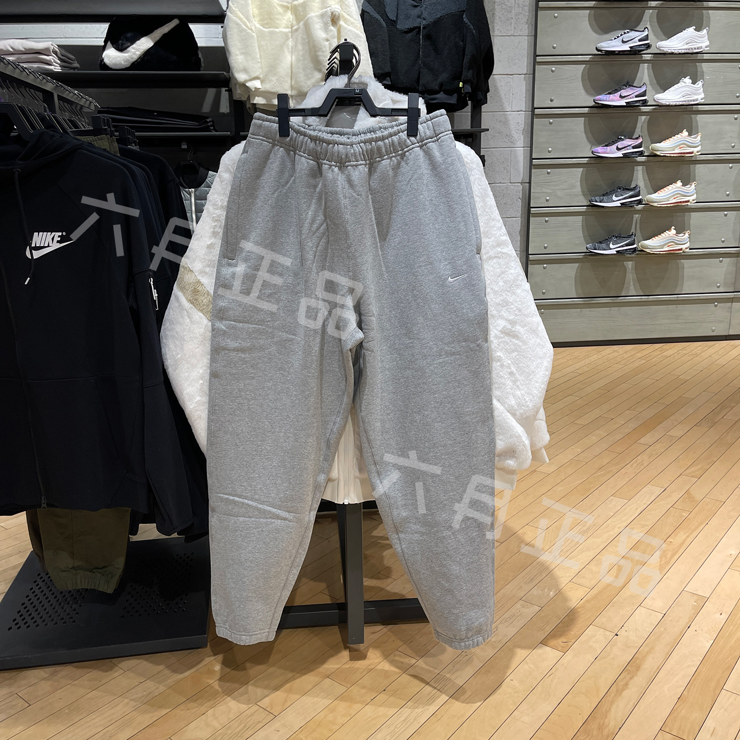 运动裤Nike加绒收口卫裤耐克宽松