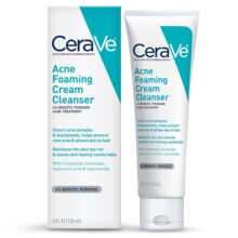 CeraVe Acne Foaming Cream Cleanser Acne Treatment Face Wash