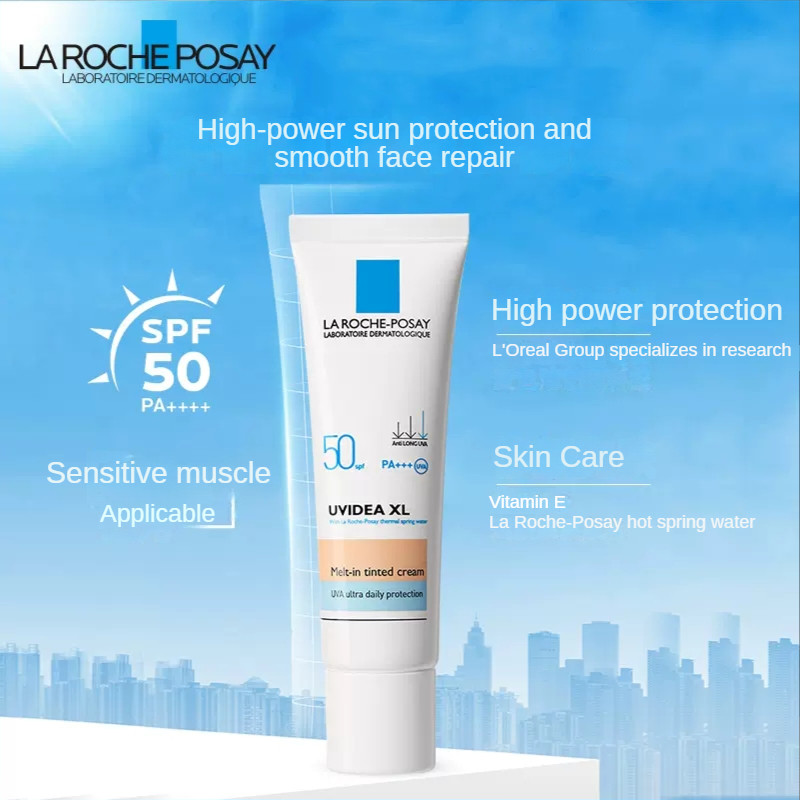 la roche posay uvidea xl tone-up light cream spf 50  pre-mak