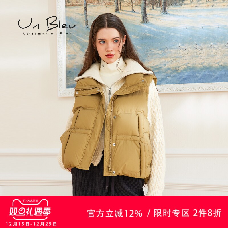 马甲羽绒服女搭配卫衣好看上衣女